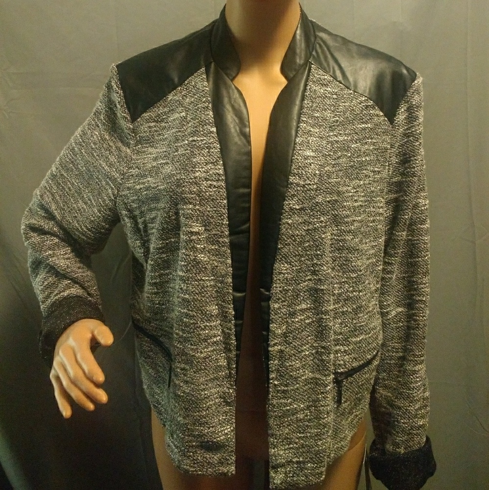 Mossimo Cropped Tweed Jacket-NWT-SIZE XL💥